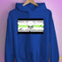Agender Pride Pirate Flag Hoodie - Royal Blue